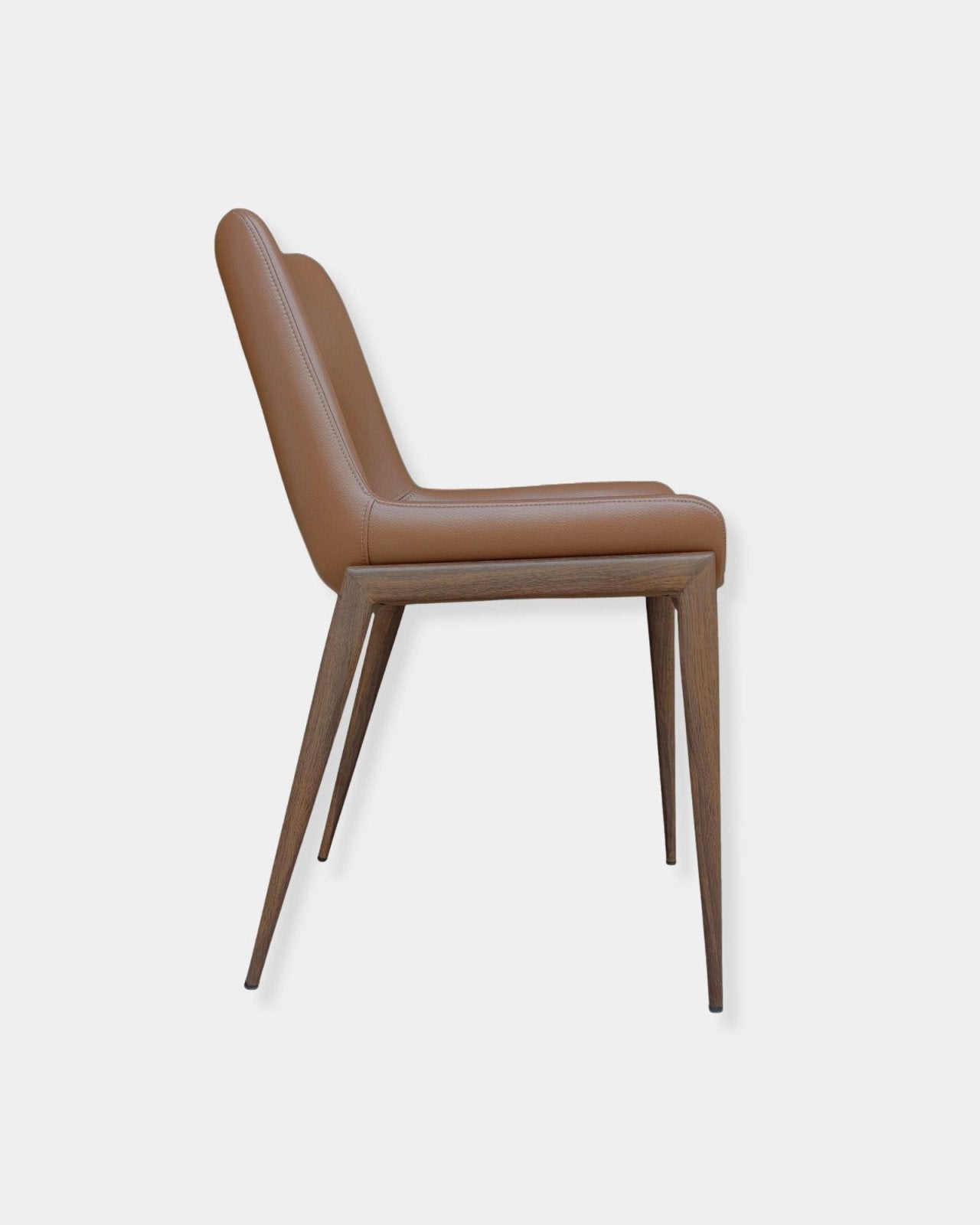 ICONA CHAIR SET OF 6 - SADDLE AND WALNUT | Stonewaters
