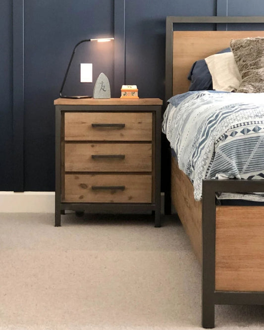 IRONDALE 2-DRAWER NIGHTSTAND | Stonewaters