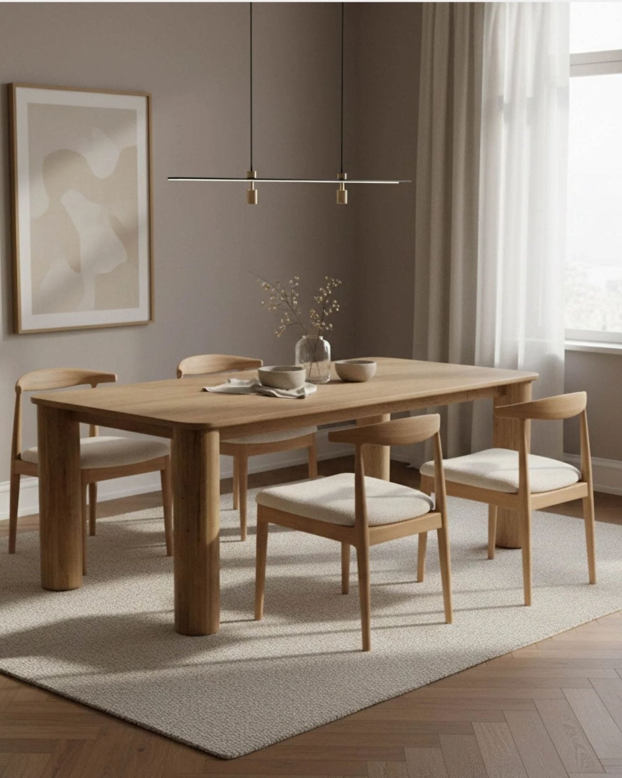 JASPER DINING TABLE 94" | Stonewaters