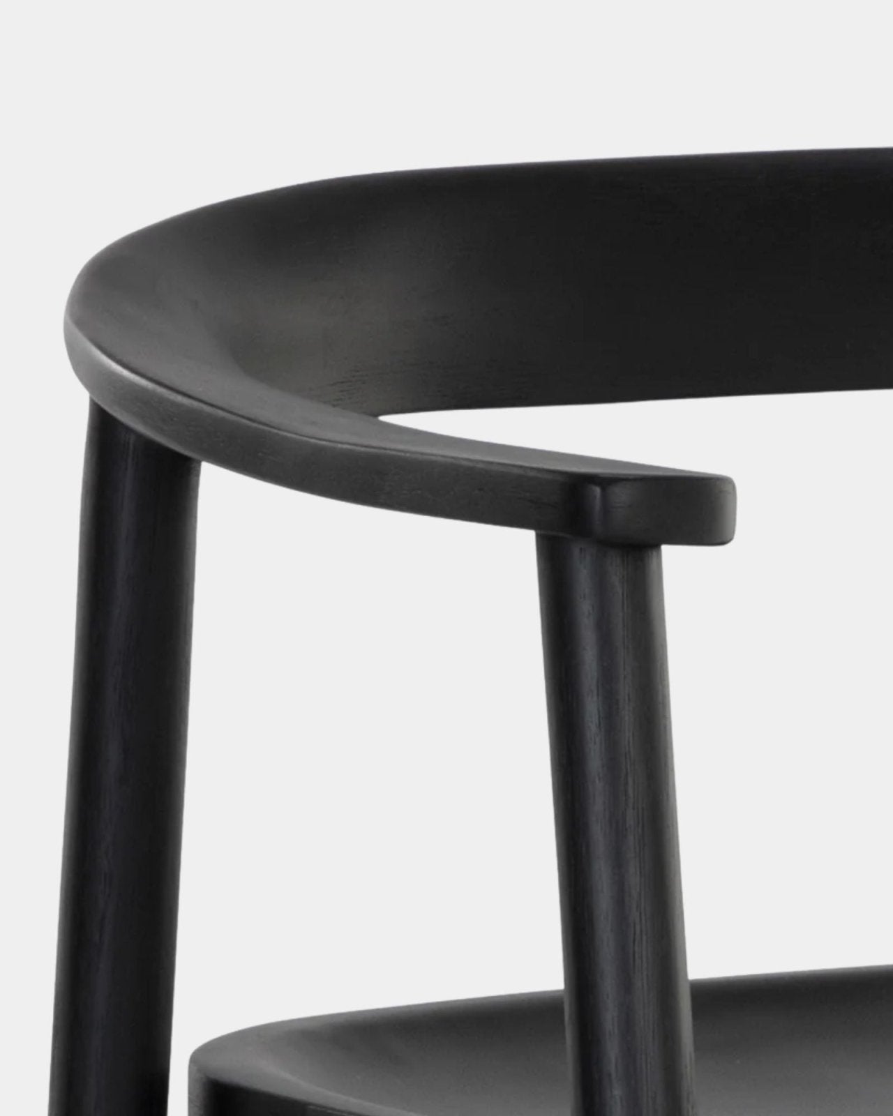 JEREMY COUNTER STOOL - BLACK | Stonewaters