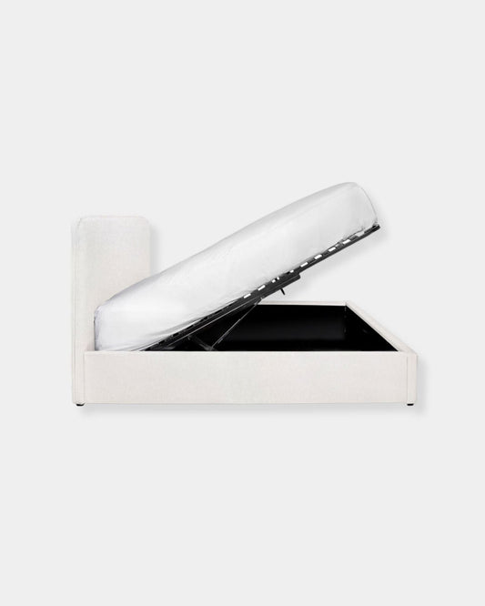 JULIA STORAGE BED - CREAM | Stonewaters