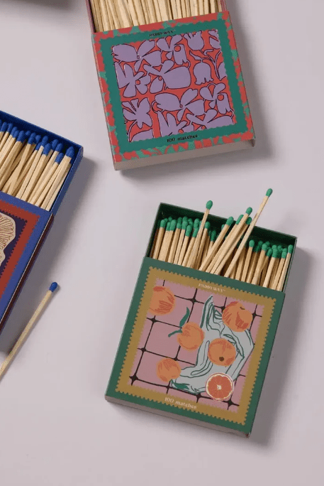 JUMBO BOXED MATCHES - ORANGES | Stonewaters