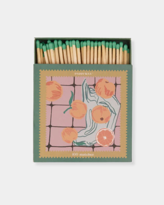 JUMBO BOXED MATCHES - ORANGES | Stonewaters