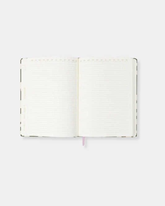 JUMBO SOFT TOUCH JOURNAL - GREEN GROOVY FLORAL | Stonewaters