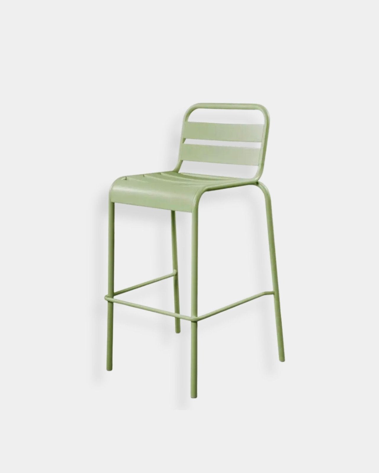 KADE OUTDOOR SET OF 2 BAR STOOL - GREEN | Stonewaters