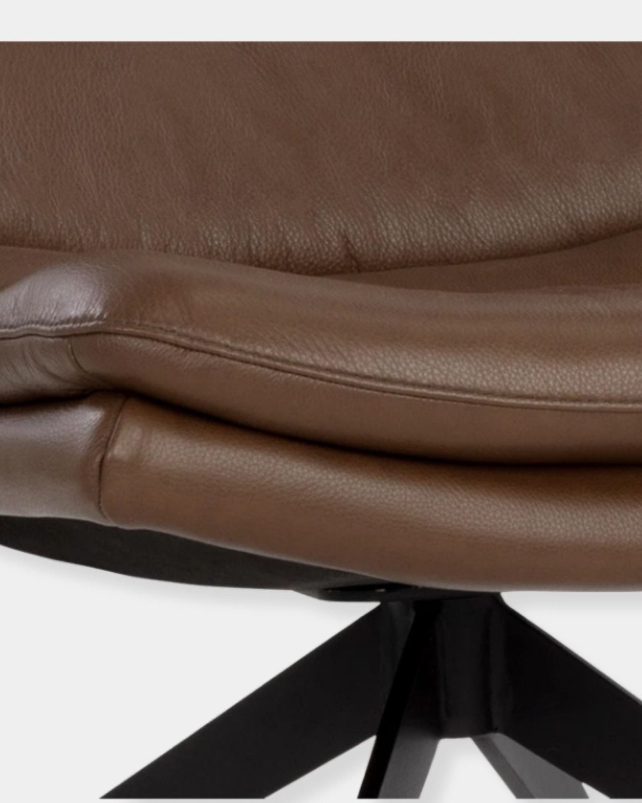KELLER SWIVEL LOUNGE CHAIR - MAHOGANY | Stonewaters