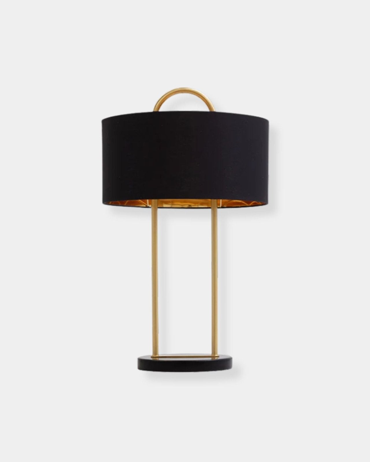KEZNA TABLE LAMP - BLACK | Stonewaters