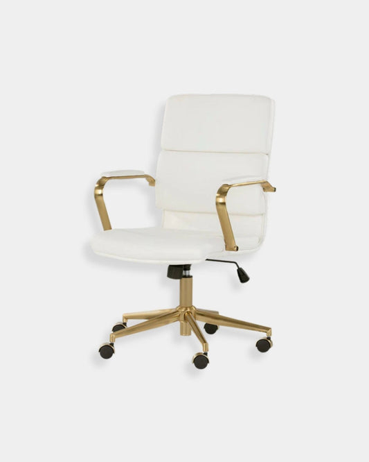 KLEO OFFICE CHAIR - SNOW | Stonewaters