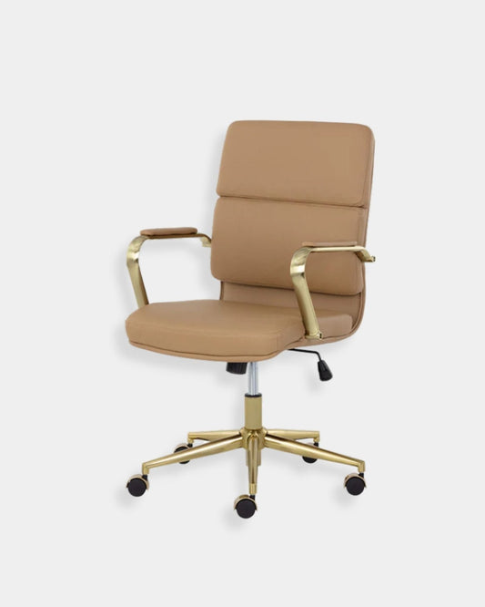 KLEO OFFICE CHAIR - TAN | Stonewaters