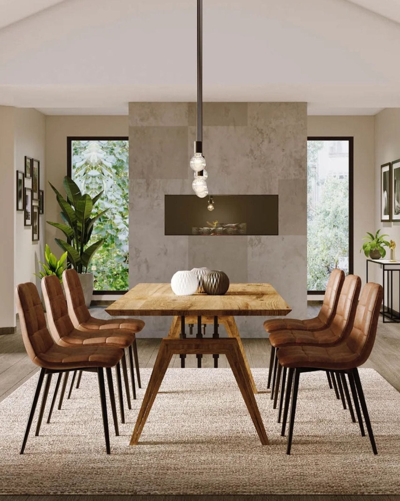 LANDMARK DINING TABLE 84" | Stonewaters