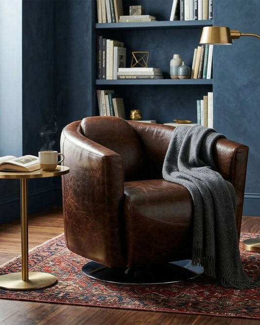 LANNISTER SWIVEL CLUB CHAIR | Stonewaters