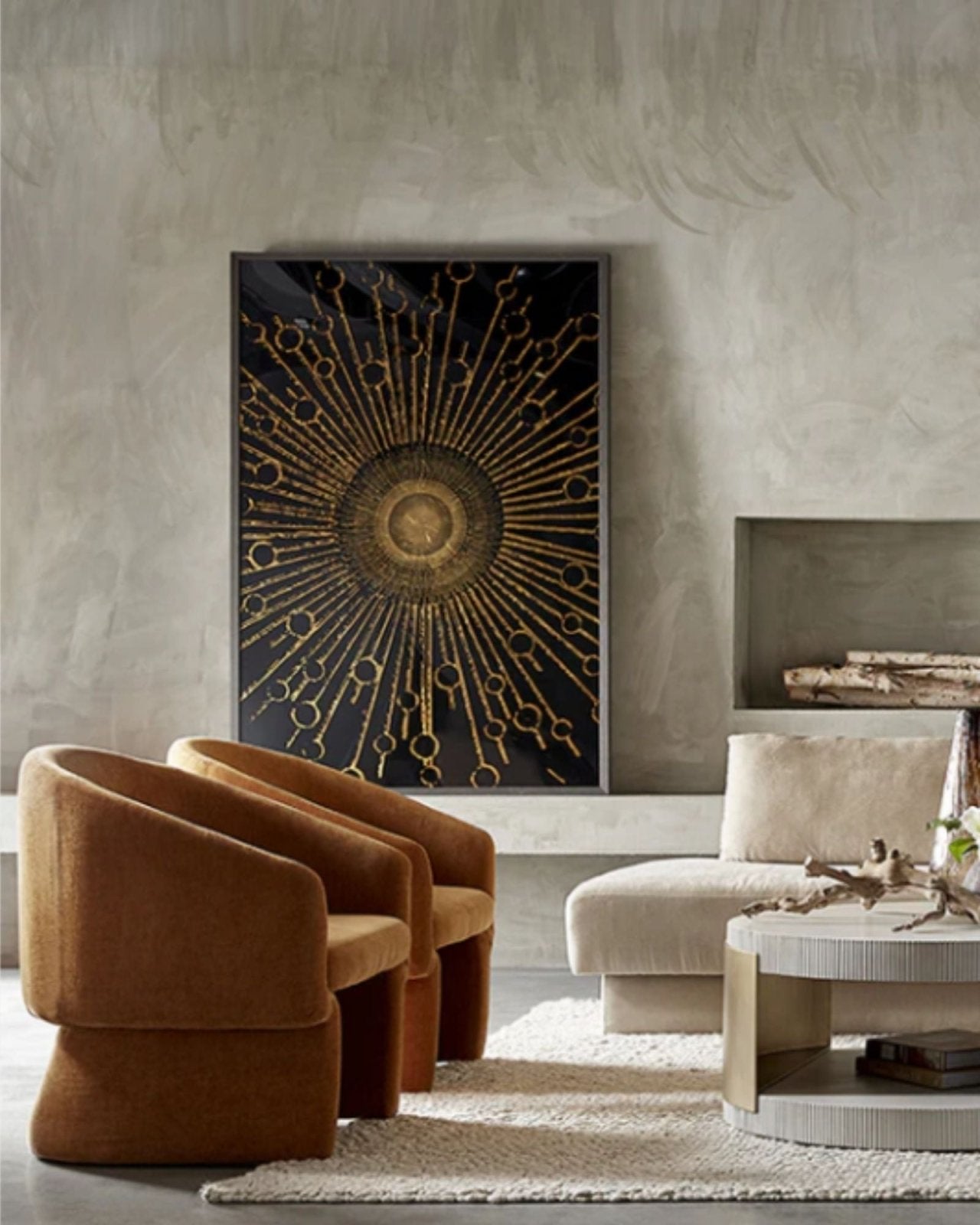 LAURYN LOUNGE CHAIR - DANNY AMBER | Stonewaters