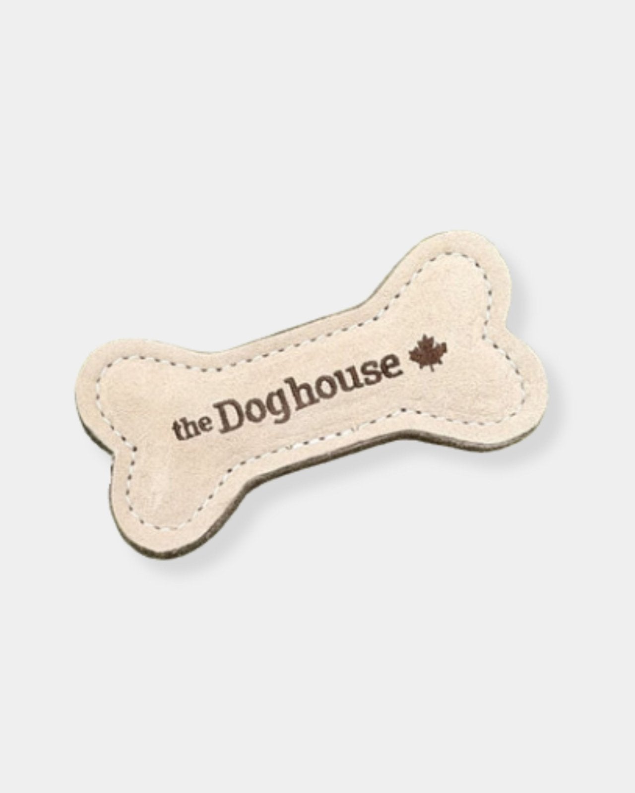 LEATHER & WOOL BONE - DOG TOY | Stonewaters