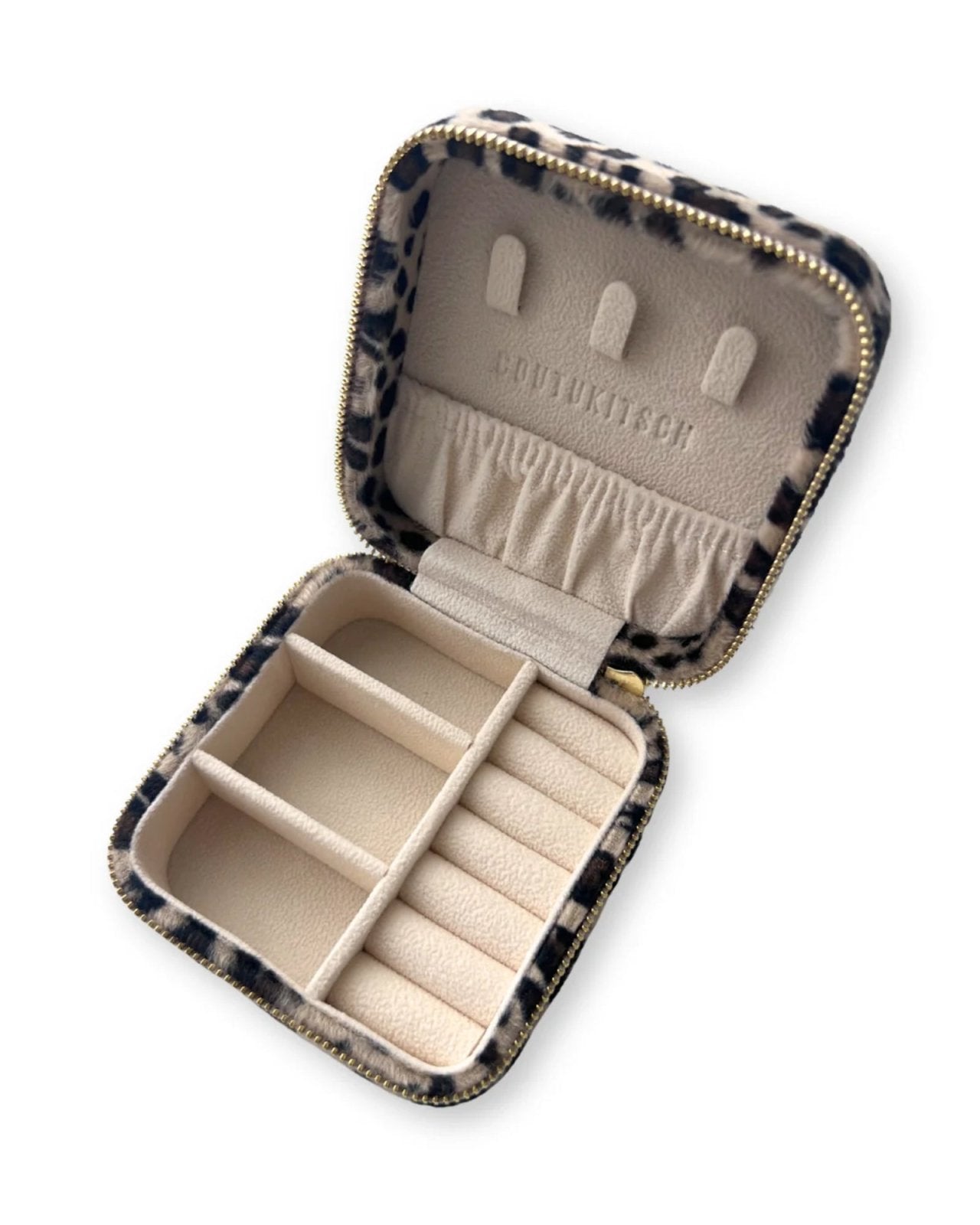 LEOPARD TRAVEL JEWELRY CASE | Stonewaters