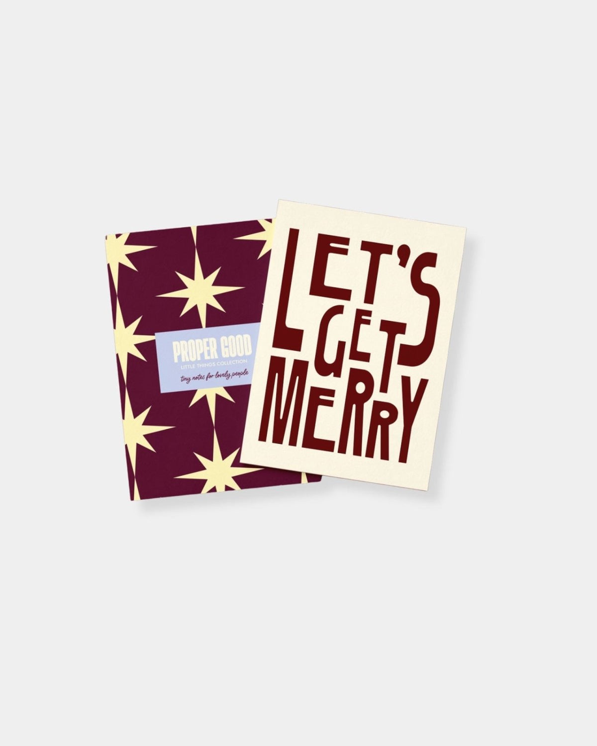 LET'S GET MERRY - CARD | Stonewaters