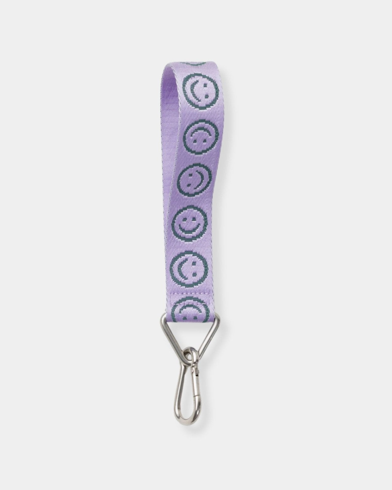 LOGO KEYCHAIN - LILAC HAPPY | Stonewaters
