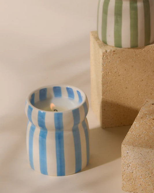 LOST AT SEA CABANA BLUE - 6.5oz CANDLE | Stonewaters
