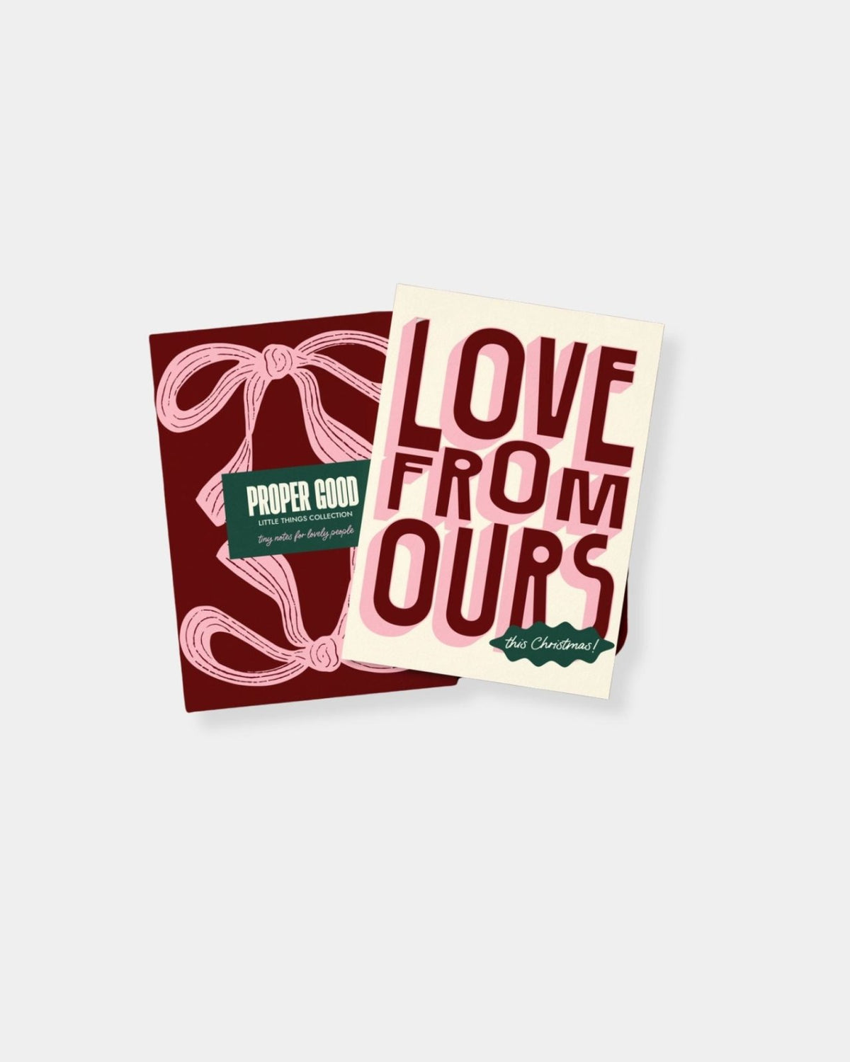 LOVE FROM OURS - CARD | Stonewaters