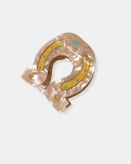 LUCKY HORSESHOE - HAIR CLIP | Stonewaters