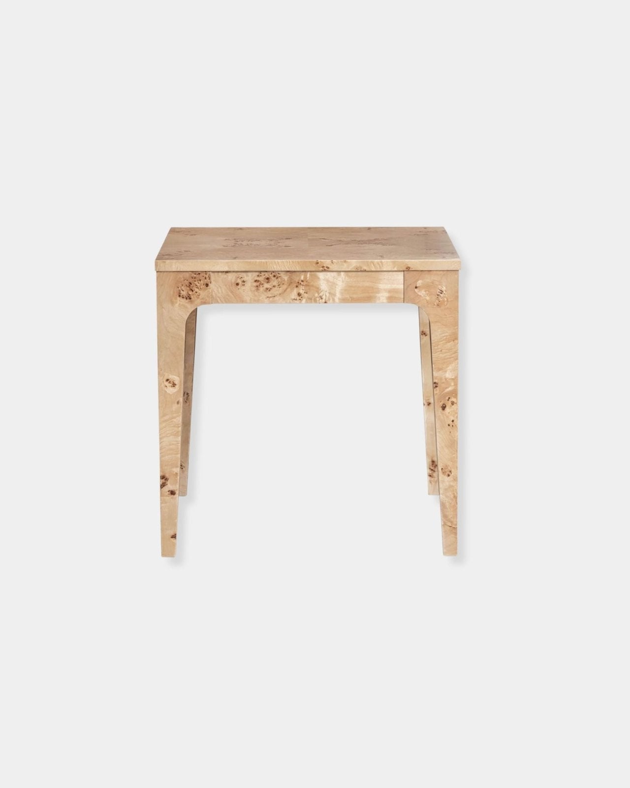 MAPPA SIDE TABLE - LIGHT BURL | Stonewaters