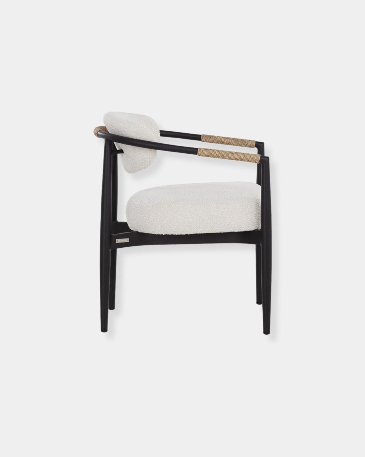 MARITA DINING CHAIR - BLACK | Stonewaters