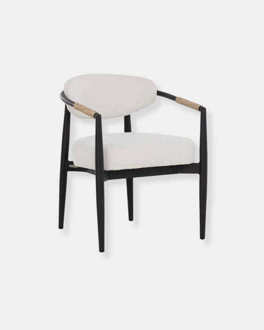 MARITA DINING CHAIR - BLACK | Stonewaters