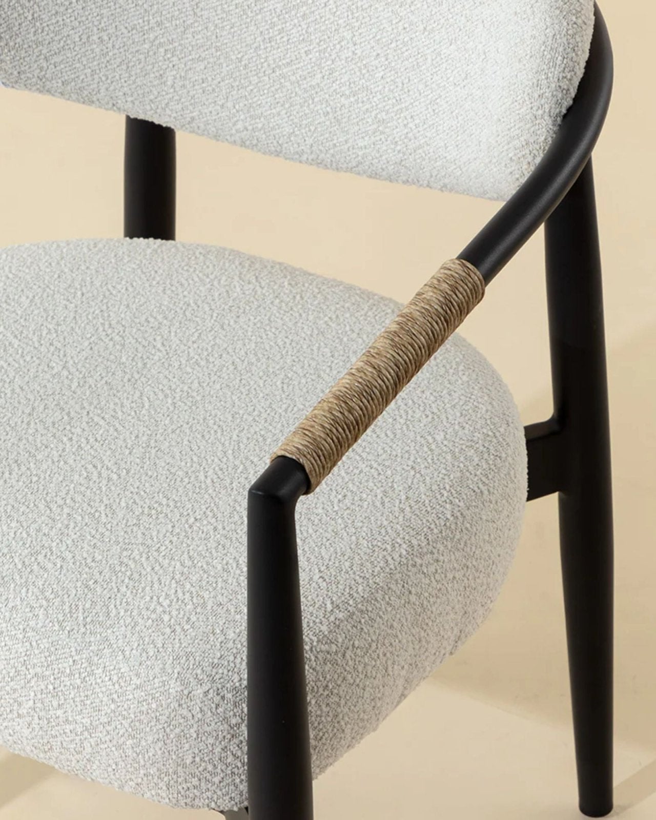 MARITA DINING CHAIR - BLACK | Stonewaters
