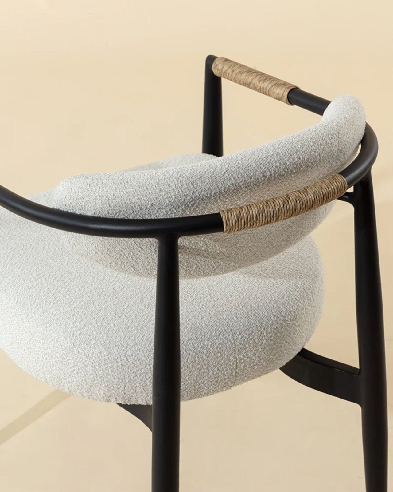 MARITA DINING CHAIR - BLACK | Stonewaters