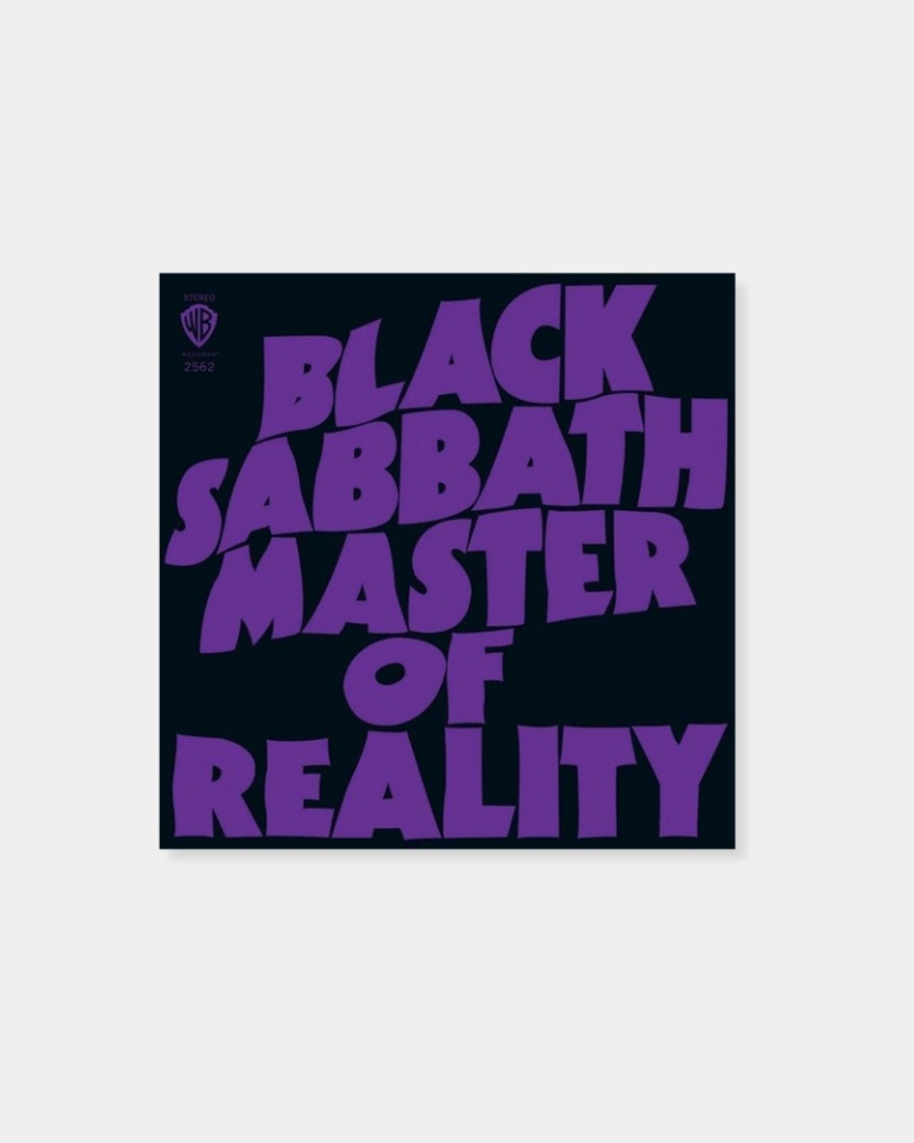 MASTER OF REALITY - BLACK SABBATH | Stonewaters