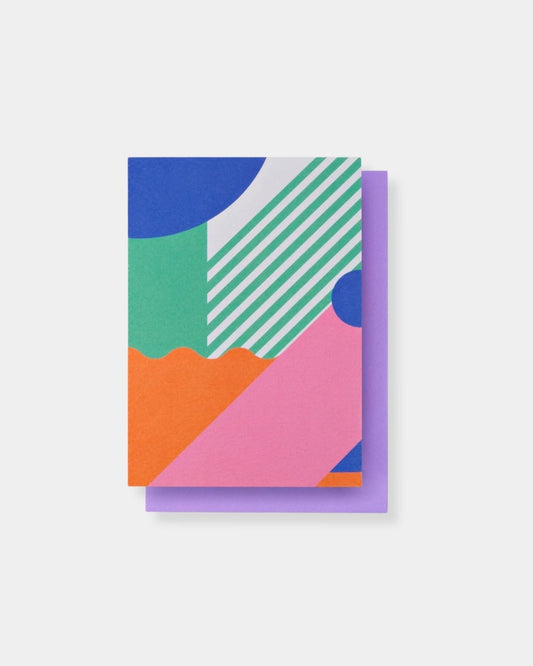 MIAMI STRIPES ART - CARD | Stonewaters