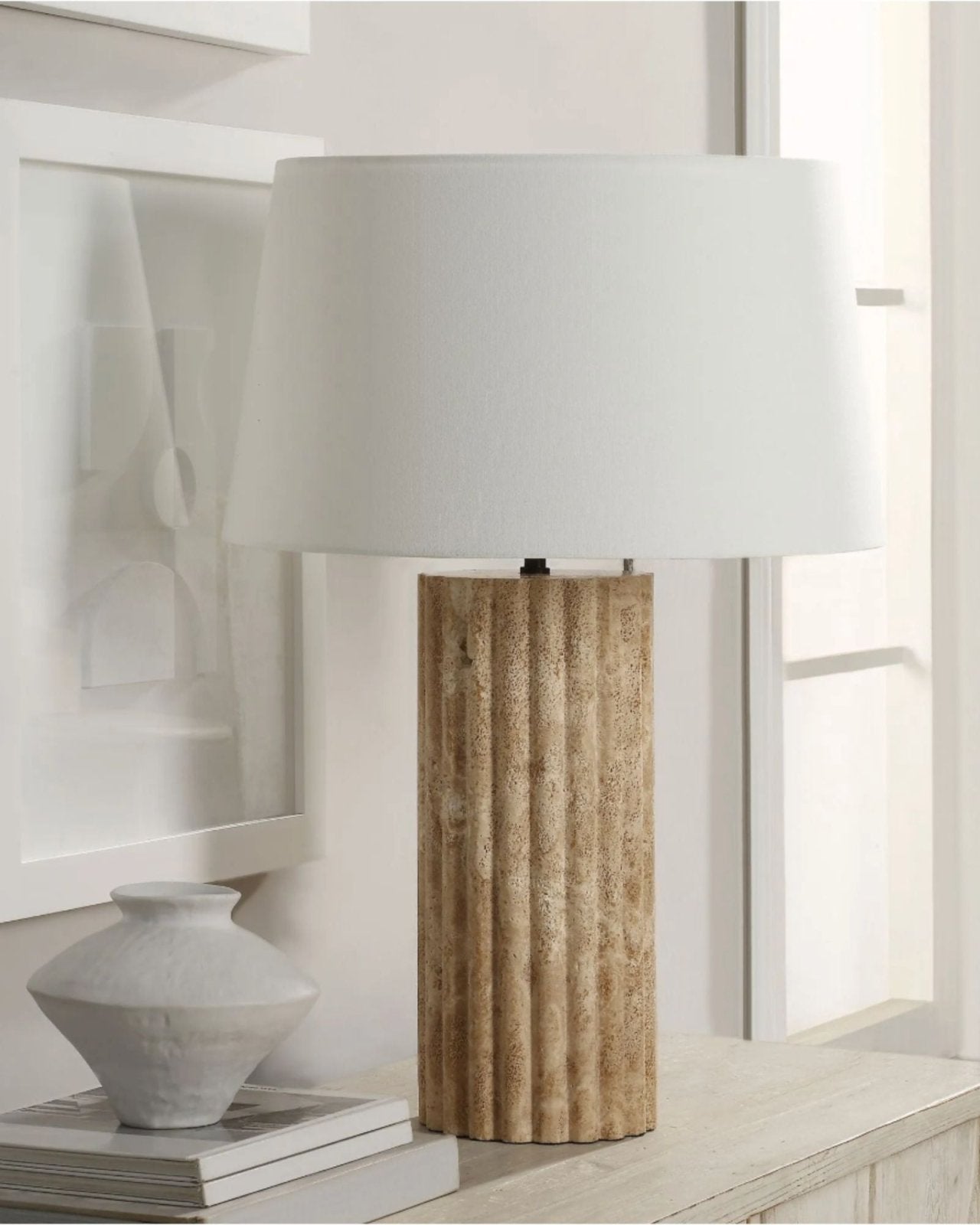MILENA TABLE LAMP | Stonewaters