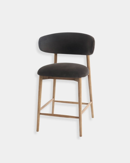MILO COUNTER STOOL - SLATE CHARCOAL - 135585