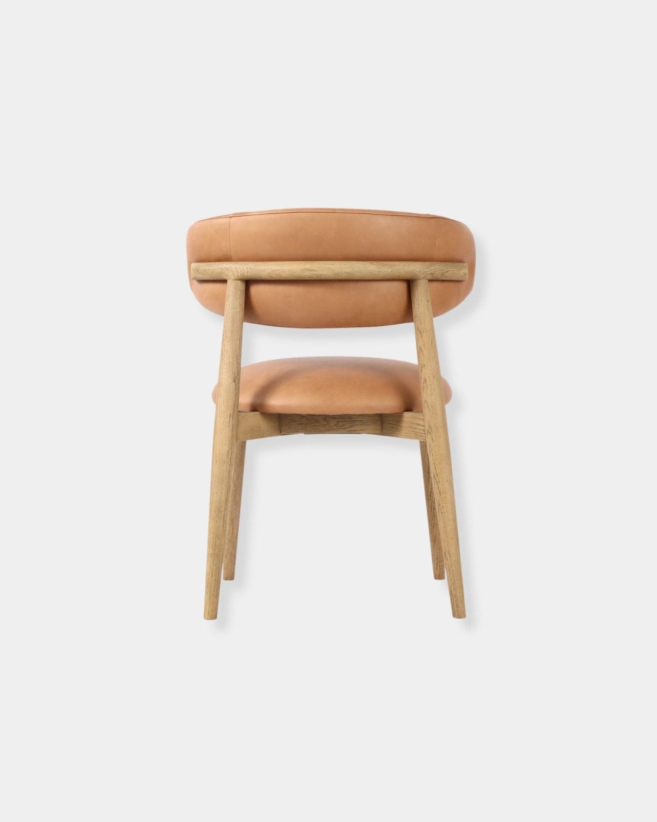 MILO LEATHER CHAIR - HAZELNUT | Stonewaters