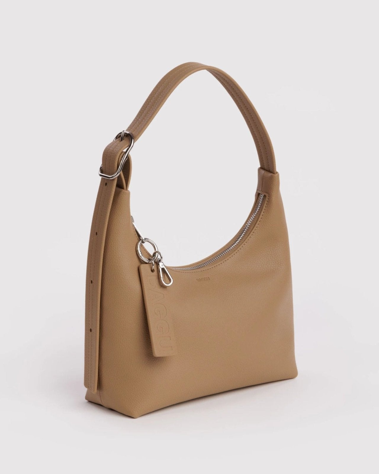 MINI RECYCLED LEATHER SHOULDER BAG - DUNE | Stonewaters