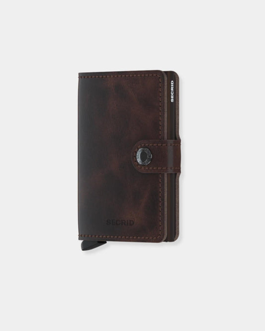 MINIWALLET - VINTAGE CHOCOLATE | Stonewaters