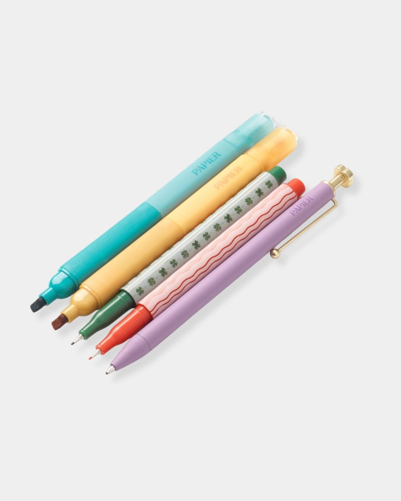 MIXED PEN & HIGHLIGHTER - IMAGINATION SET OF 5 | Stonewaters