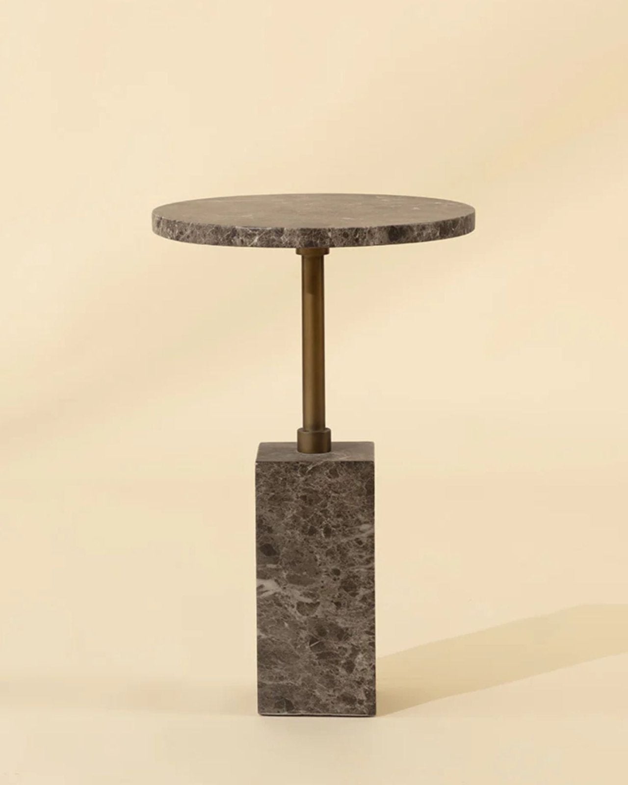 MIZANI END TABLE - BROWN | Stonewaters