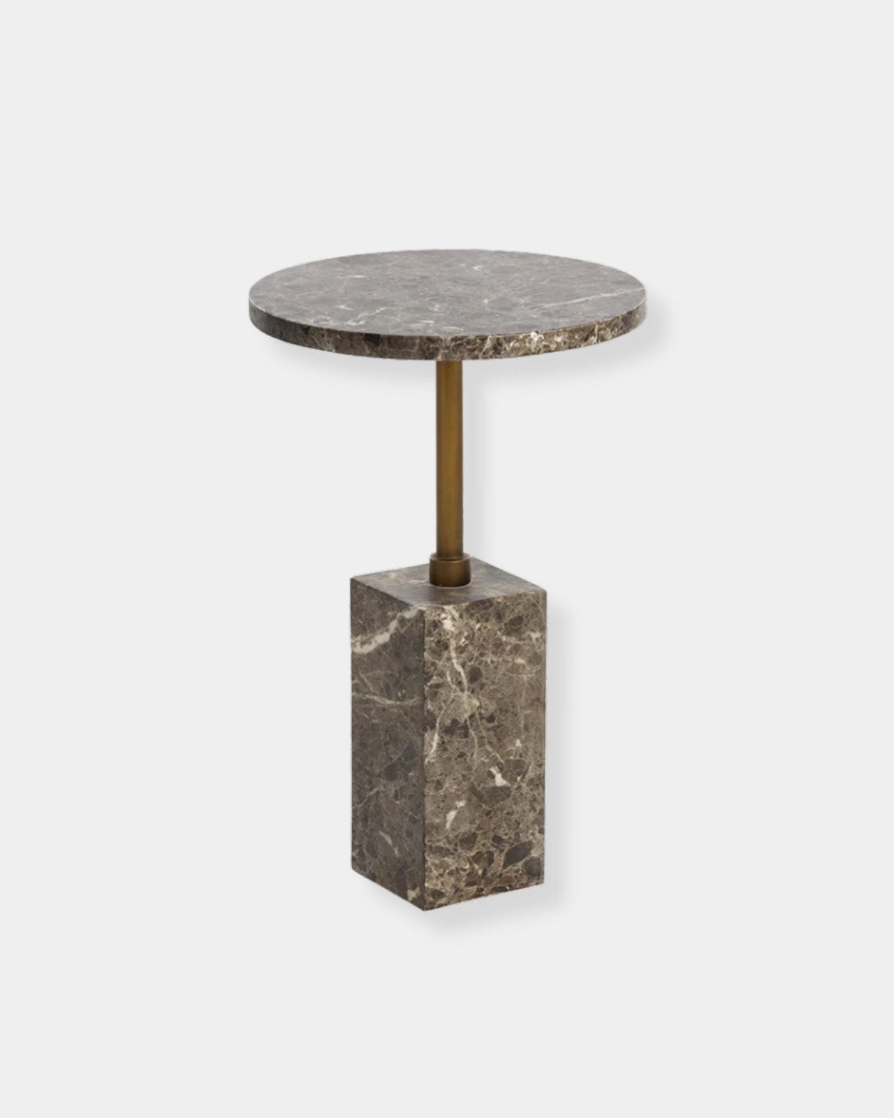 MIZANI END TABLE - BROWN | Stonewaters