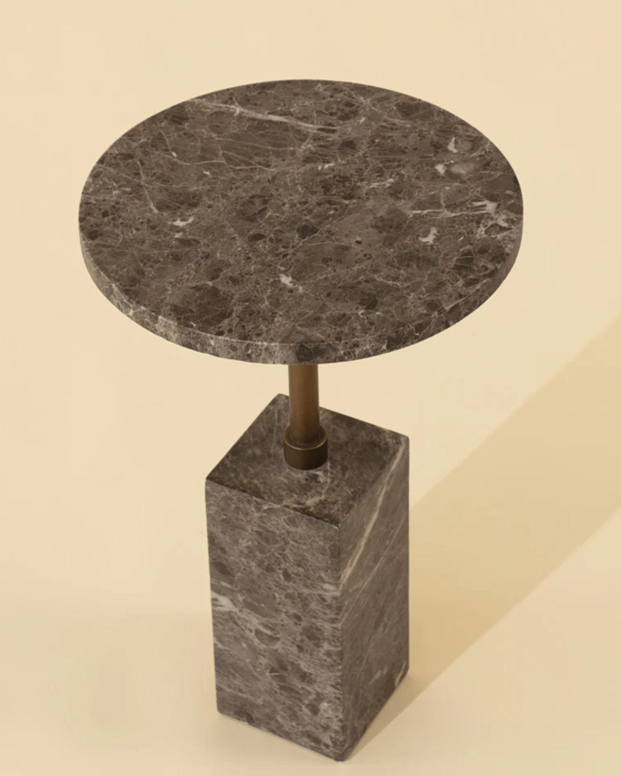 MIZANI END TABLE - BROWN | Stonewaters