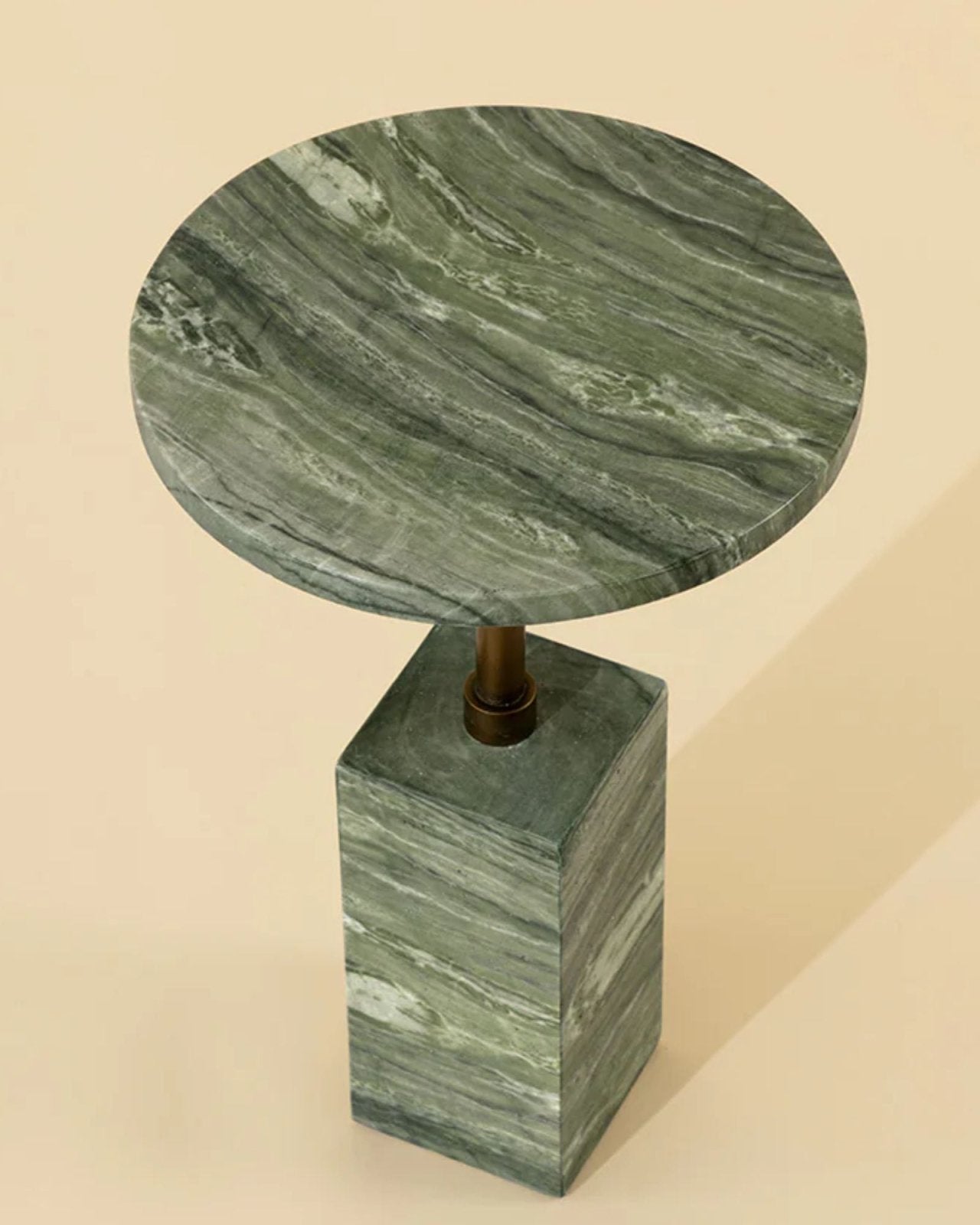 MIZANI END TABLE - GREEN | Stonewaters
