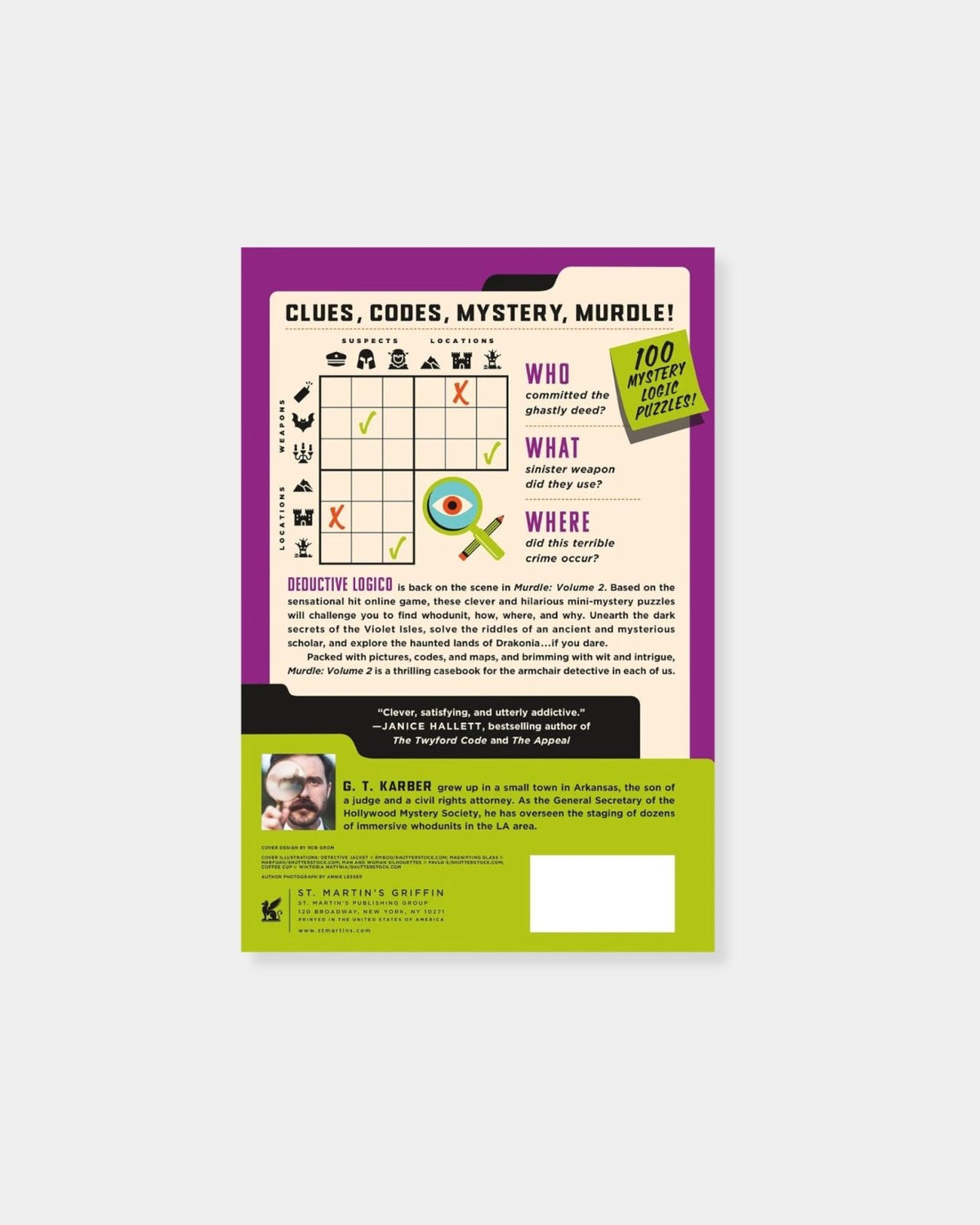 MURDLE: VOLUME 2 - BOOK | Stonewaters