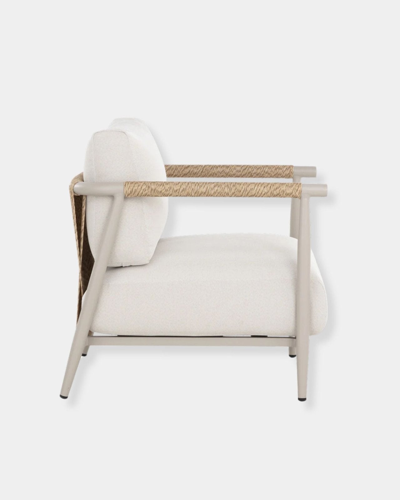 MUROS LOUNGE CHAIR - GREIGE | Stonewaters