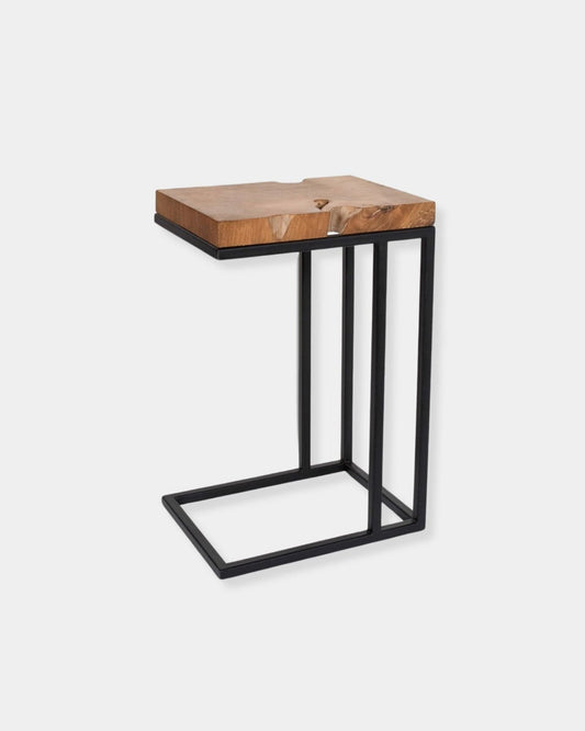 NATURA C-SHAPE SIDE TABLE | Stonewaters