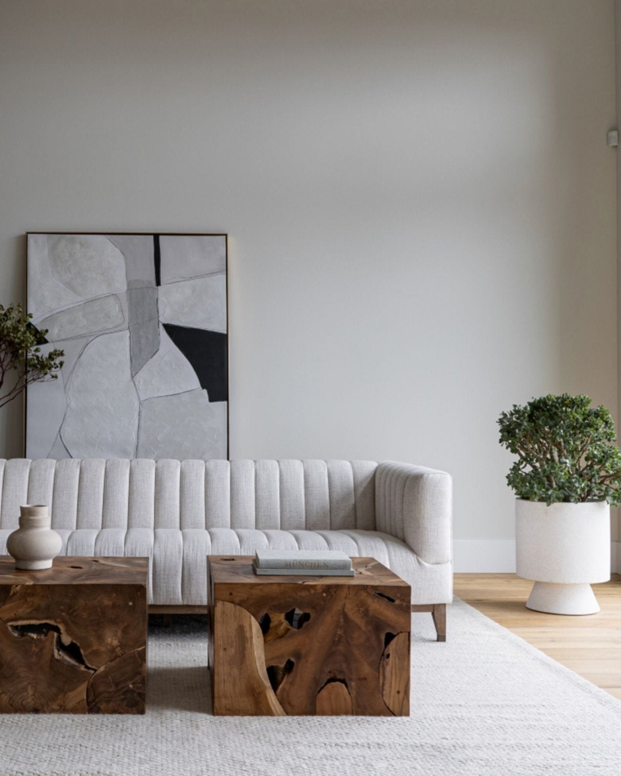 NATURA FLOW CONDO SQUARE COFFEE TABLE | Stonewaters