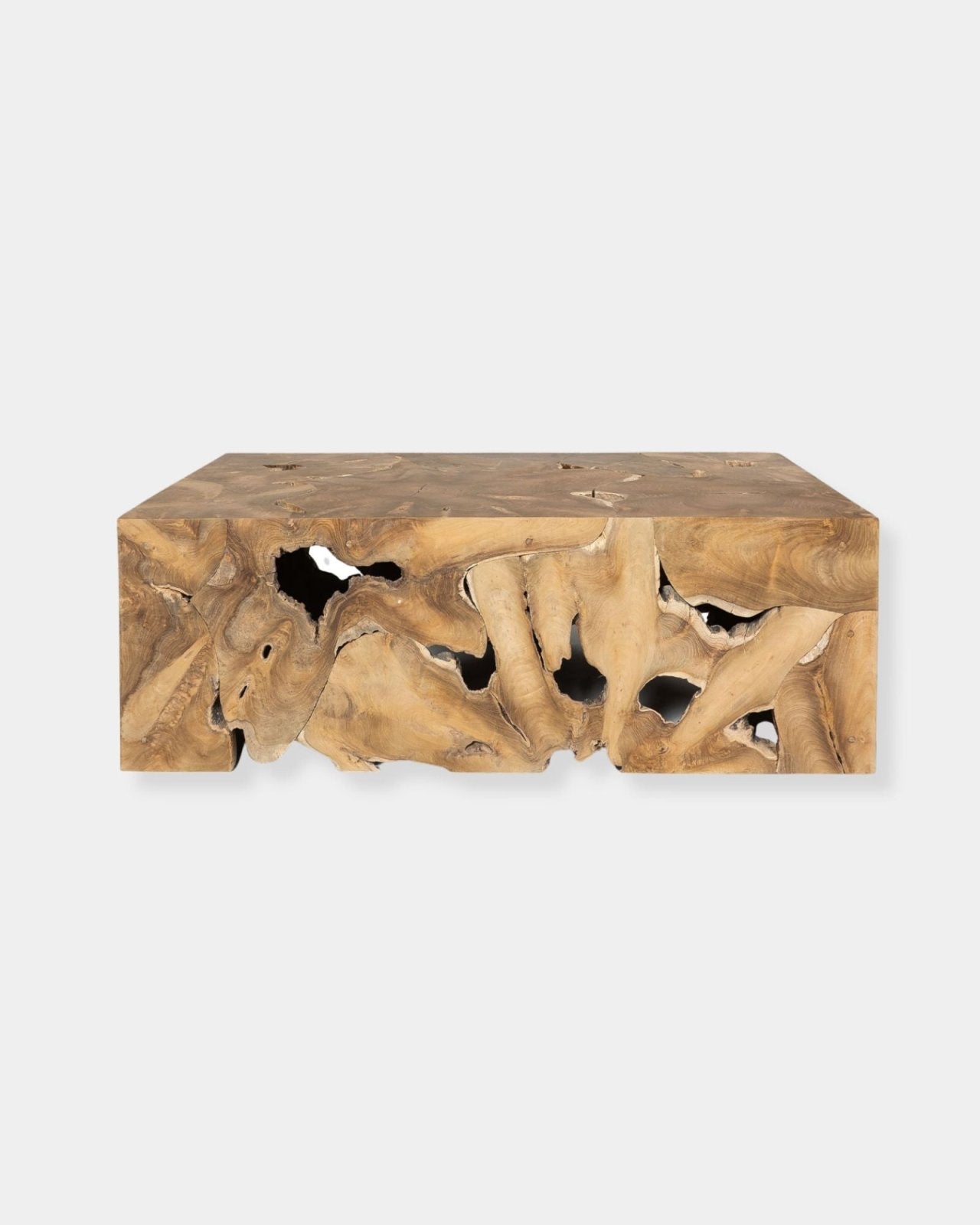 NATURA FLOW RECTANGULAR COFFEE TABLE - BLEACHED | Stonewaters