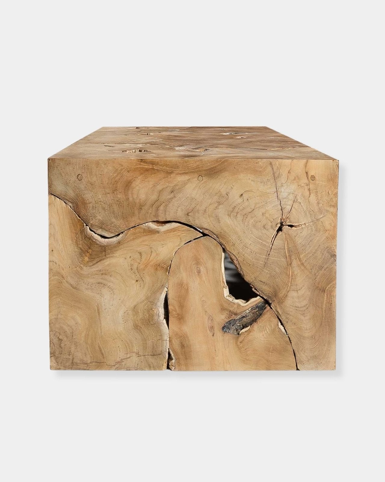 NATURA FLOW RECTANGULAR COFFEE TABLE - BLEACHED | Stonewaters