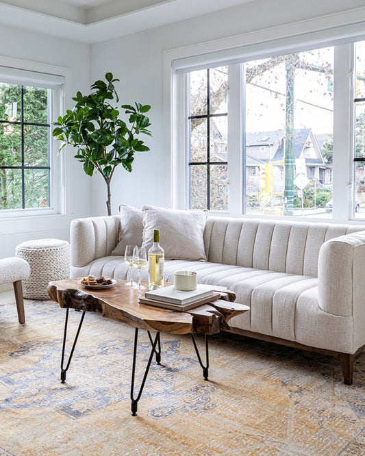 NATURA HAIRPIN COFFEE TABLE | Stonewaters