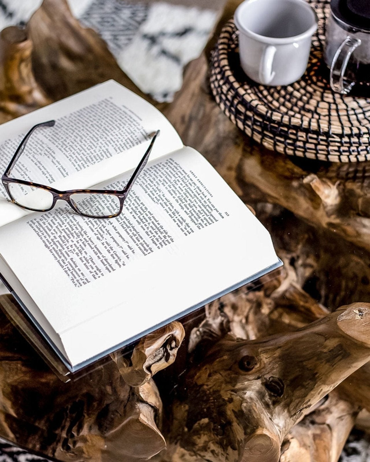 NATURA ROOT COFFEE TABLE | Stonewaters