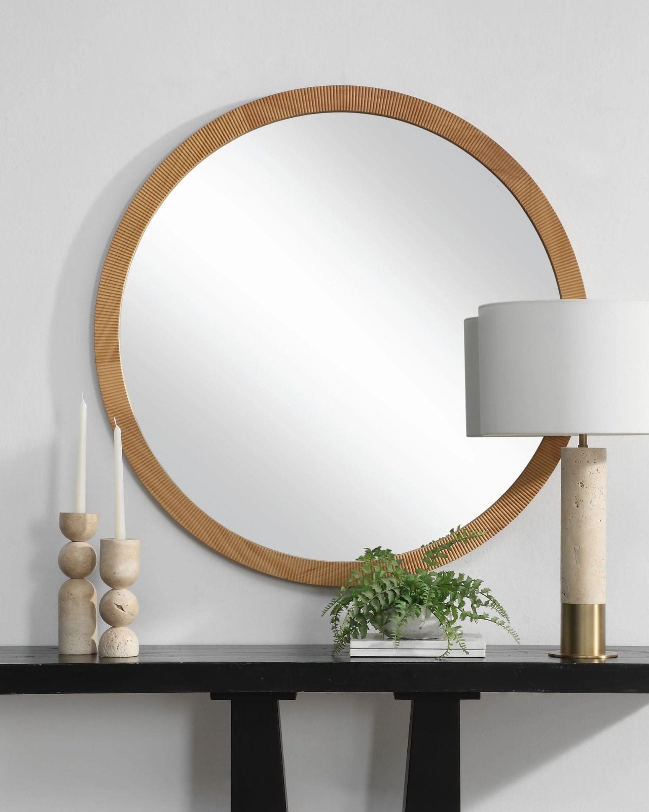 NOTO MIRROR 40" | Stonewaters