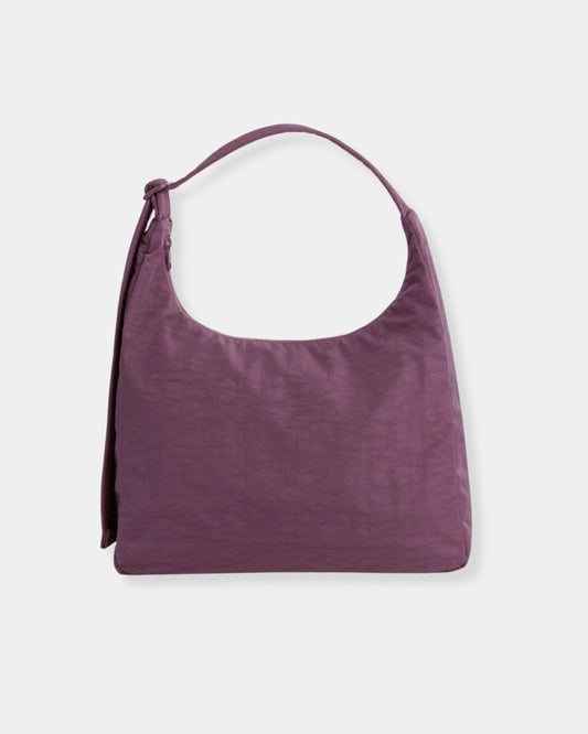 NYLON SHOULDER BAG - WILD PLUM | Stonewaters